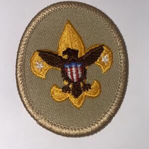 BSA Tenderfoot Rank Oval Patch 2”x2 1/2”